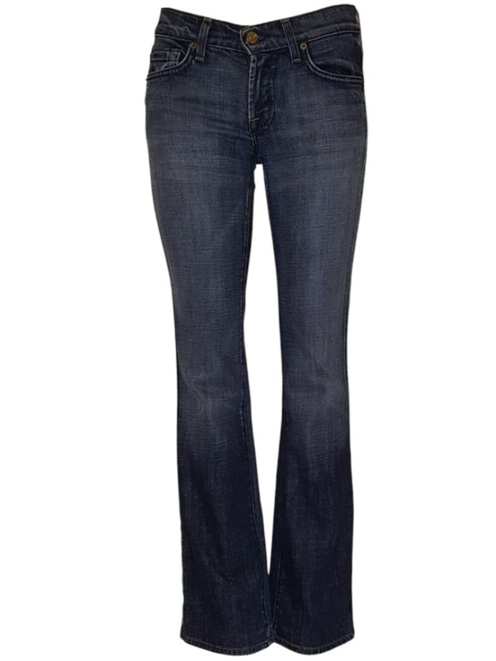 7 For All Mankind Y2K Low Rise Bootcut Jeans Size 25 Made in USA